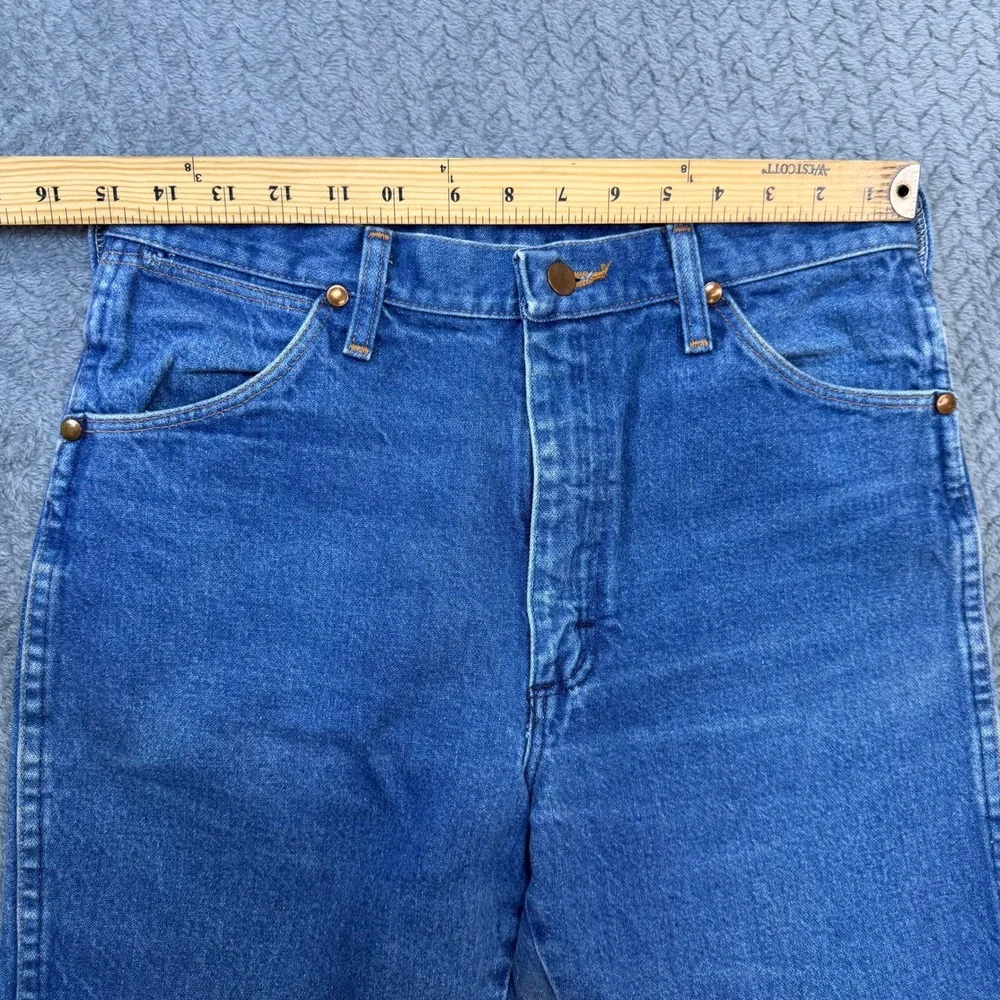 Wrangler Jeans Mens 30x30 Slim Fit Cowboy Cut Blue Denim 936PWD Made in USA VTG